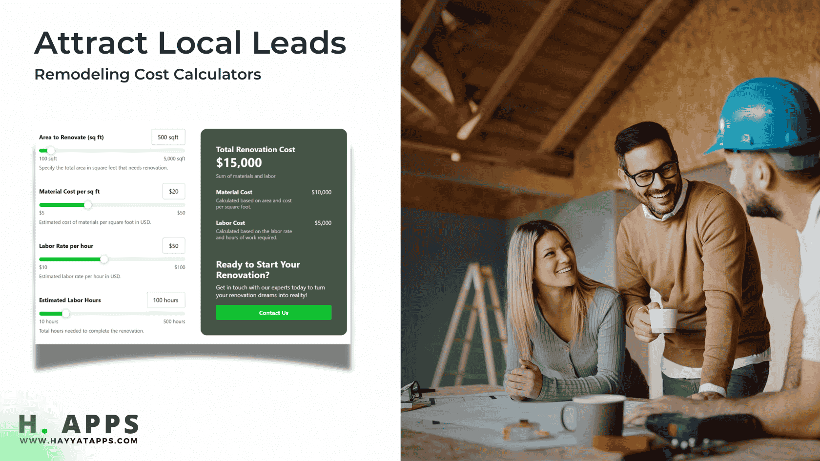 How Contractors Use Remodeling Cost Calculators to Attract Local Leads